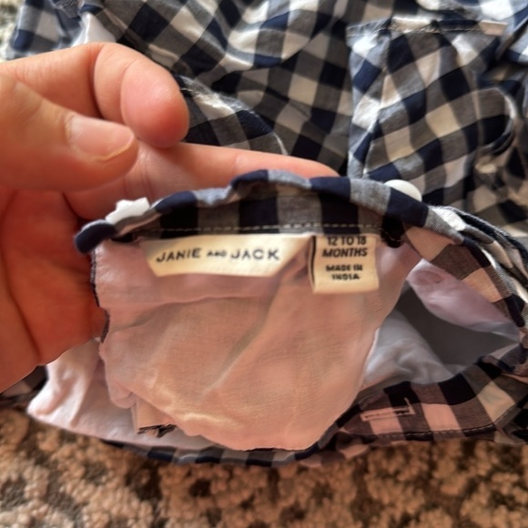 Janie and Jack dress size 12-18 months - Picture 2 of 2